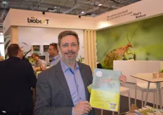 Dirk Aerts is still happy with the attention Biobest got because of winning the Innovation Award of GreenTech 2022. They've launched the Micromar Angulatus.